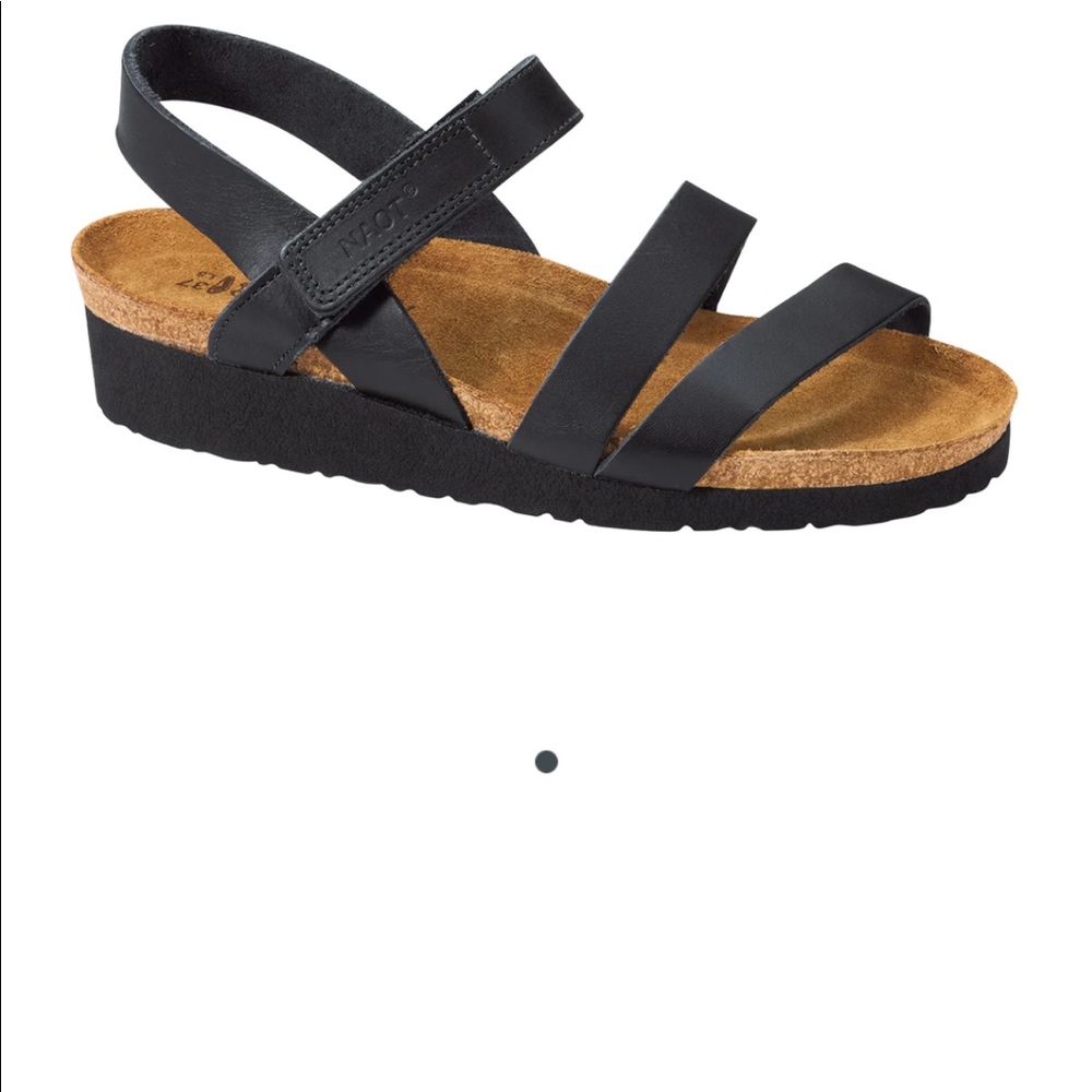 Naot Kayla Black Sandals